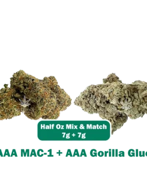 MAC-1 + Gorilla Glue half oz mix and match