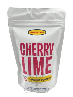 Onestop - Sour Cherry Lime 500mg THC Gummies